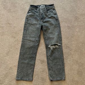 Loft 90s  straight jeans size 24 petite
